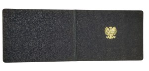 Legitimation of the Medal of the National Education Commission, dated October 3, 1973.