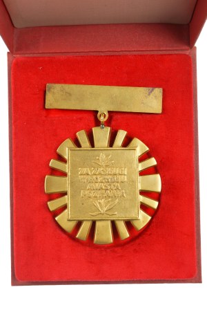 Badge for Merits in the Development of the City of Poznań LARGE SIZE , diameter 90mm