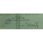 Marszałek Stalin rozkazem z dnia 19 lipca 1944r. wyraża PODZIĘKOWANIE za przełamanie linii obrony niemieckiej nad Bugiem, RZADKIE