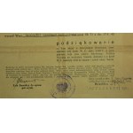 Generał broni M. Rola - Żymierski PODZIĘKOWANIE za udział w sforsowaniu przez 1 Armię WP rzeki Odry , autograf mjr. Fijałek, RZADKIE