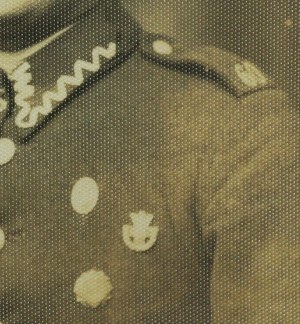 60th Wielkopolska Infantry Regiment - Ostrów Wielkopolski, soldier with visible number 60, POS and other badge