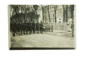 71st Infantry Regiment - Zambrów [after 1926] Wojska Polskiego Street, set of 2 photographs