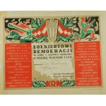 Dyplom Żołnierzowi demokracji za walkę z najeźdźcą niemieckim (...), 1946