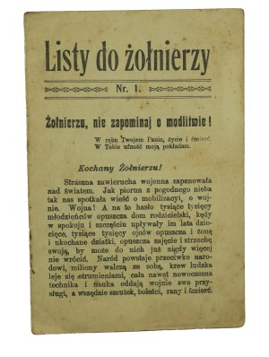 Letters to soldiers No. 1 , Poznan 1915