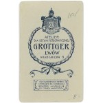 LWÓW - Atelier Grottger. Mężczyzna w mundurze