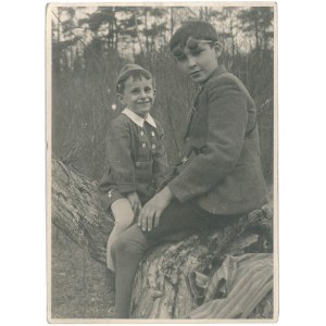 RABKA (pow. Nowy Targ). Dwaj chłopcy; 1939 r.
