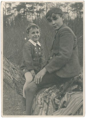 RABKA (Nowy Targ district). Two boys; 1939.