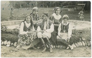 KASINA WIELKA (Limanowa district). Group photo