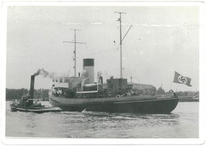 SZCZECIN. Sea tug Wal, 1938.