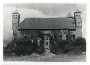 LIDZBARK. The castle, after 1945.