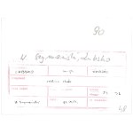 LUBSKO (pow. Żary). Wnętrze kościoła, 1954 r.