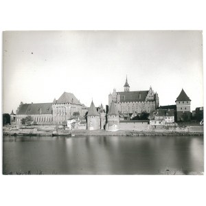 MALBORK. Zamek krzyżacki, przed 1939 r.