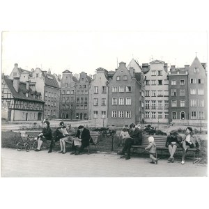GDAŃSK. Starówka, 1966 r.