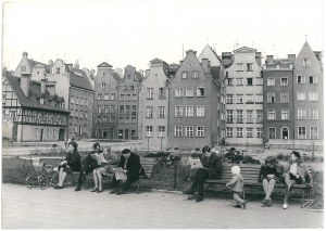 GDAŃSK - Old Town, 1966.