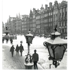 GDAŃSK. Starówka, 1970 r.