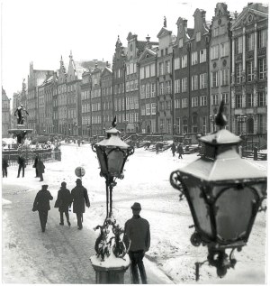 GDAŃSK - Old Town, 1970.