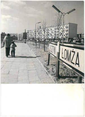 GIŻYCKO. Modern housing development, 1974.