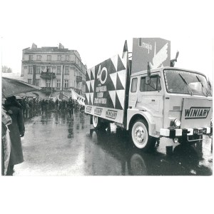 KALISZ. Pochód pierwszomajowy, 1985 r.