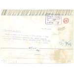 ŁAŃCUT. Zamek z lotu ptaka, 1960 r.