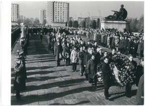 WARSAW. Mausoleum Cemetery of Soviet Soldiers, 1971.
