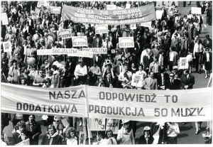 WARSAW. May 1, 1980s.