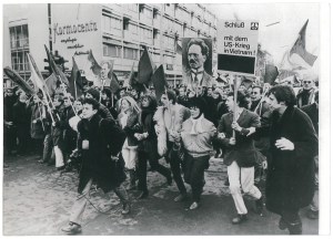WEST BERLIN. Demonstration in support of Vietnam, 1968.