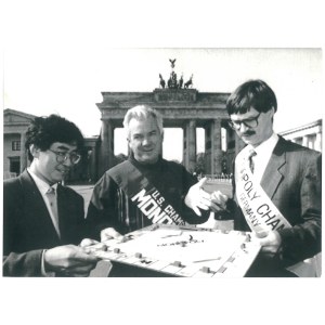 BERLIN. Mistrz świata w grze Monopoly, 1992 r.