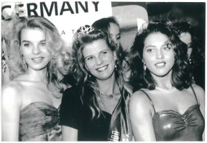 WERDAU. Miss East Germany election, 1992.