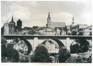 BUDZISZYN (Bautzen). A fragment of the old town, 1966.