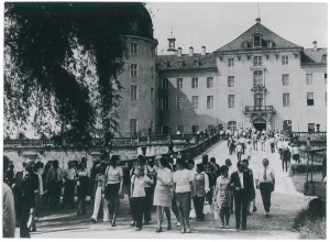 MORITZBRURG. Palace from the 18th century, 1974.
