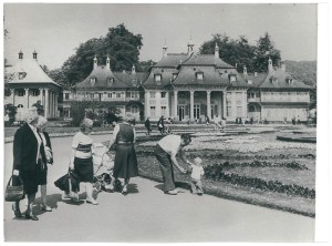 PILLNITZ. Wasserpalais and Bergapalais palaces, 1978.