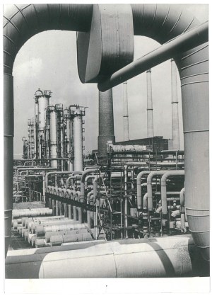 SCHWEDT. Petrochemical Combine, 1968.