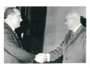 PRAGUE. A friendly visit, 1974.
