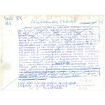 GROCHOWISKA SZLACHECKIE (pow. Żnin). Dwór z XVIII w., 1977 r.