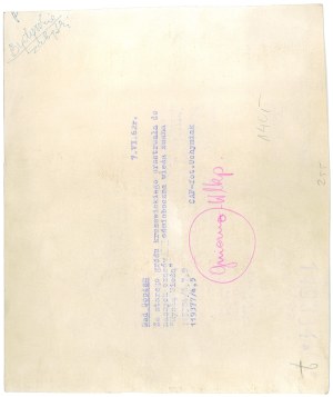 KRUSZWICA (district of Inowrocław). Mysia Wieża nad Gopłem, 1962.