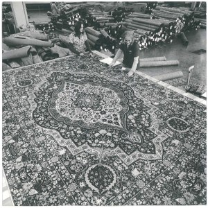 LODZ. Carpet Manufacturing Plant, 1976.