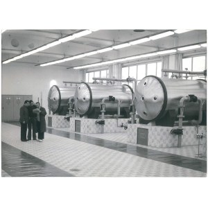 SULEJÓW (pow. Piotrków Trybunalski). Ozonownia wody, 1976 r.