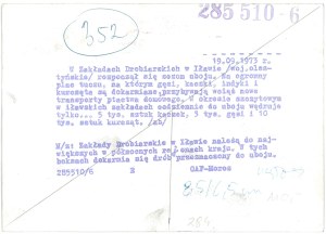 IŁAWA. Poultry Plant, 1973.