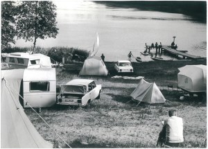 KACZORY (district of Kętrzyn). Camping, 1970.