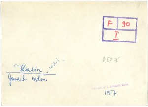 KALISZ. Court building, 1957.