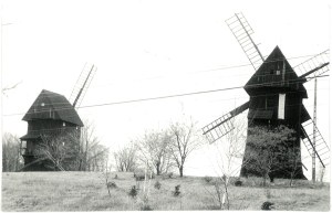 LESZNO. Windmills, 1970s.