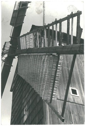 LESZNO. Windmills, 1960s/70s.