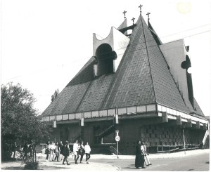 POZNAŃ. Church in Winogrady, 1979.