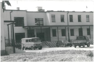 GOŁAŃCZ (district of Wągrowiec). Health center, 1970s.