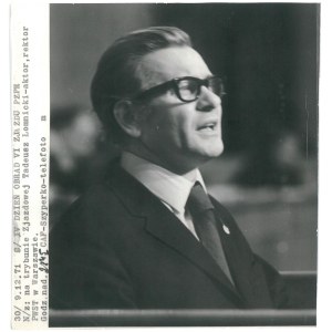 TADEUSZ ŁOMNICKI. VI Zjazd PZPR, 1971 r.