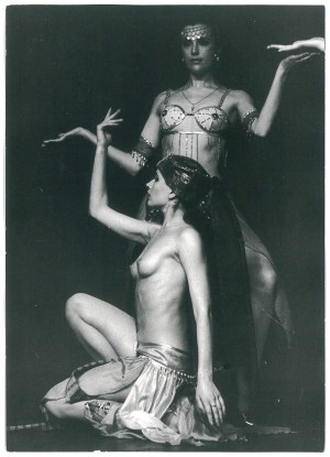 Dancers from the Niwa ballet group from Minsk, 1991.