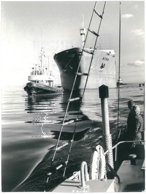 GDYNIA. M/s Aida, 1973.