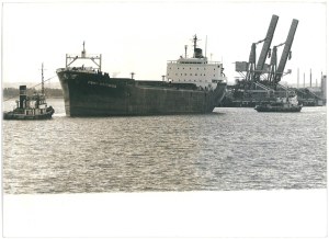 GDAŃSK South Port, 1975.