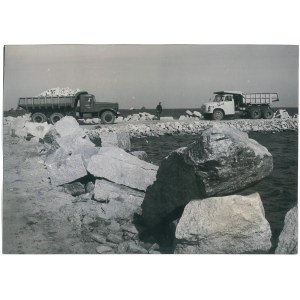GDAŃSK. Port północny, 1971 r.