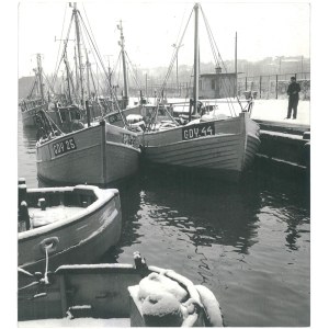 GDYNIA. Port rybacki, 1976 r.